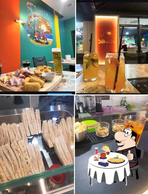 Piatto di formaggi al Sunshine Bar