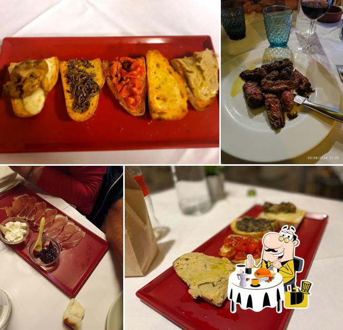 Cibo al Trattoria Da Piero e Silvana