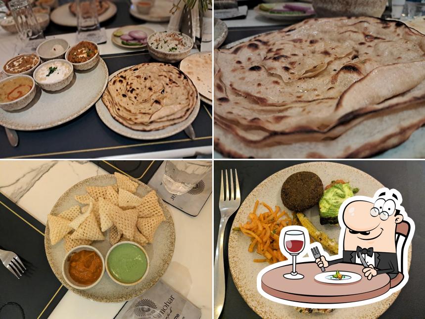 Food at Gulmohar Dhaba