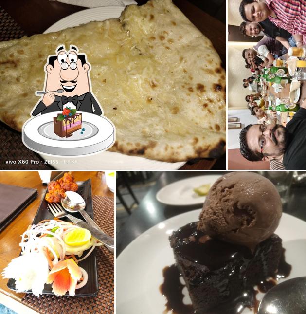 Chocolate cake at Gossip Bar n restaurant
