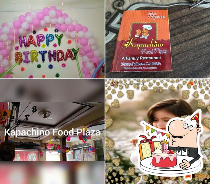 Celebrate a birthday party at Kapachino Food Plaza