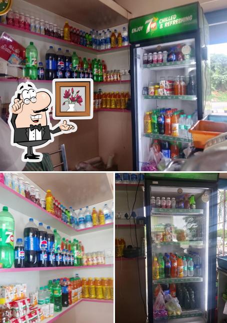 The interior of MPS Chairman tea stall