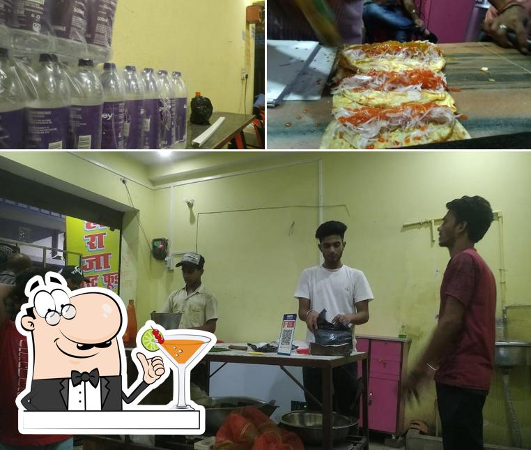 Maharaja Fast Food is distinguished by drink and food