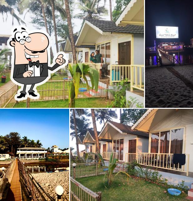 The exterior of Sunset Waves Resort