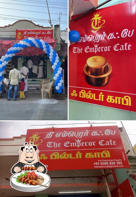 Food at The Emperor Cafe