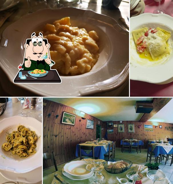 Maccheroni al formaggio al Ristorante La Genzianella