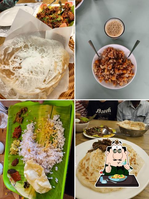 Food at Malabar White House Restaurant