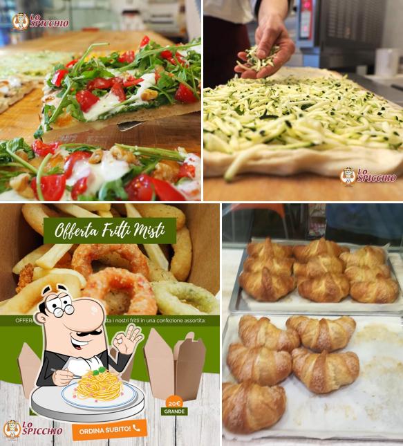 Spaghetti alla carbonara al Lo Spicchio