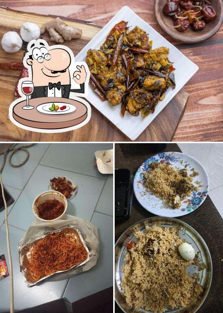 Al-Ameen Biryani is distinguished by food and interior