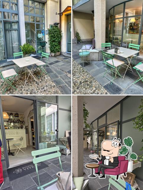 Gli interni di Bistrot Vivè