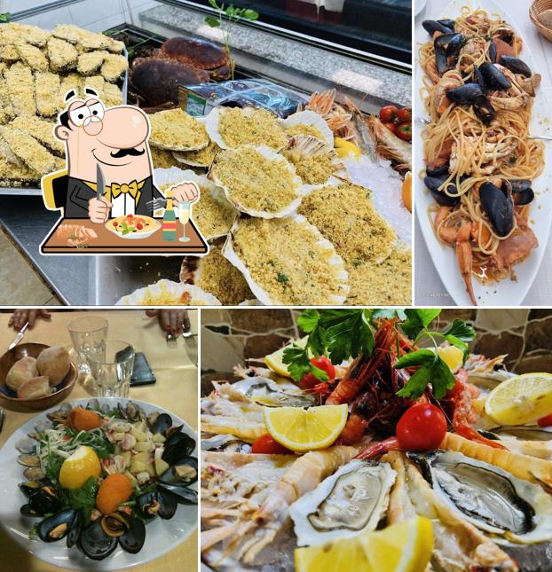 Platti al Ristorante Pizzeria Mare & Monti