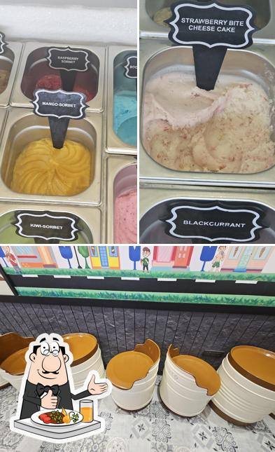 This is the image depicting food and beverage at Candy crush cafe