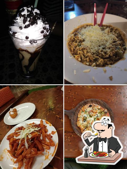 Chocolate mousse at Seven Beans