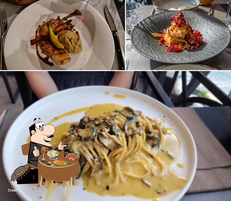 Questa è la foto che presenta la cibo e bevanda di Le Lac Restaurant