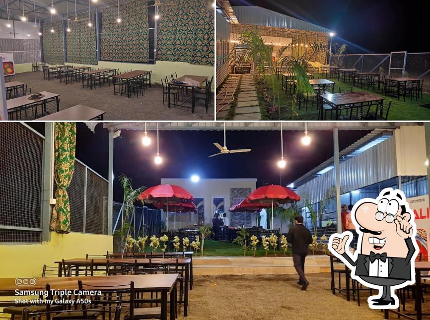 Check out how Malik Fort Restaurant Daulatabad looks inside