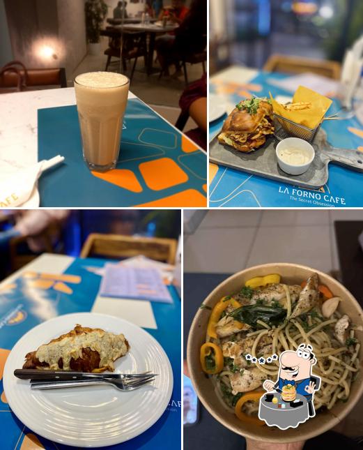 Meals at La Forno Cafe