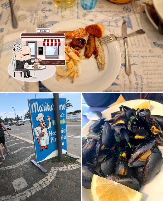 Guarda la immagine che presenta la esterno e cibo di Mariturismo Da Filiberto