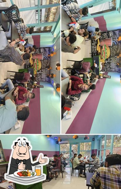 The photo of The Burger Bro's Café’s food and interior