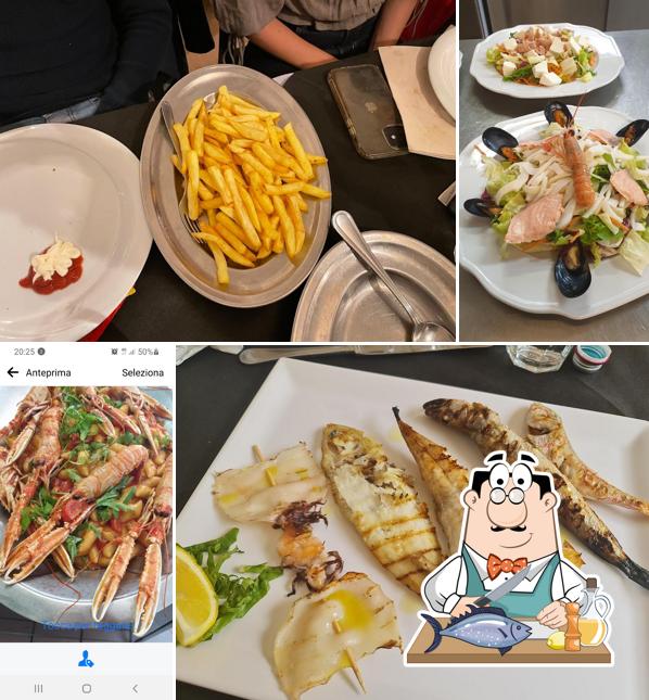 Salmone grigliato al Ristorante Pizzeria Vesuvio