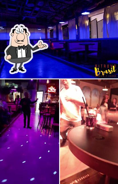 Gli interni di Ritrovo Brasil
