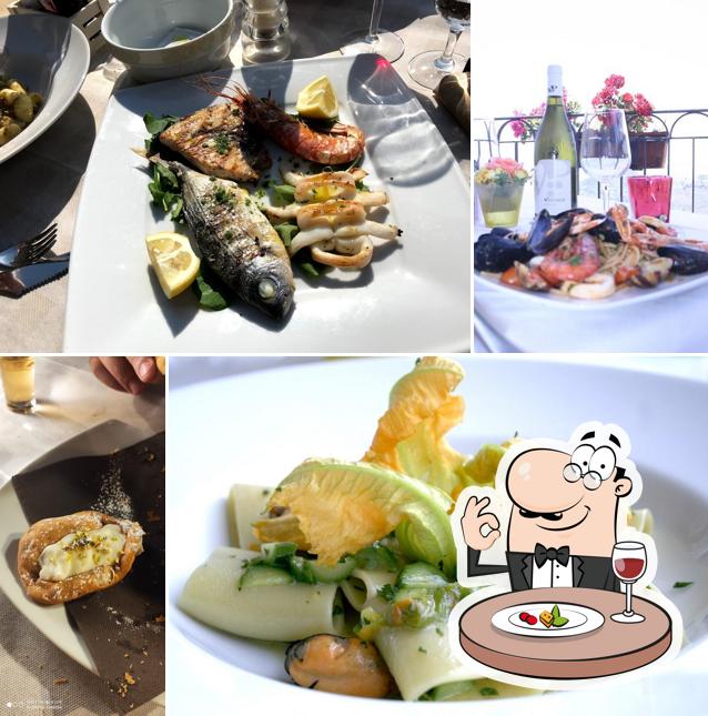 Platti al La Taverna Dell'Etna