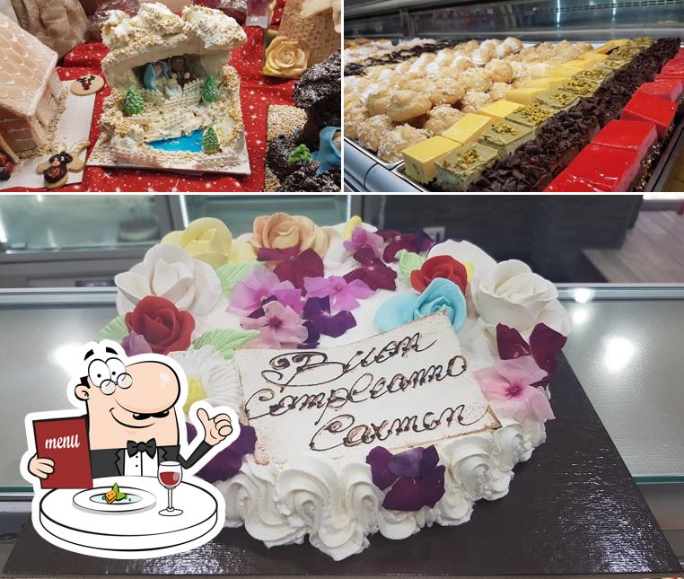 Platti al Pasticceria Veturia