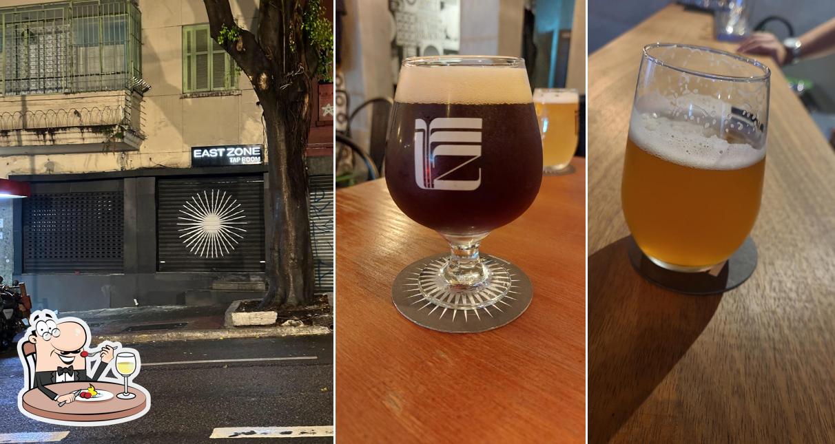 Platos en East Zone Tap Room