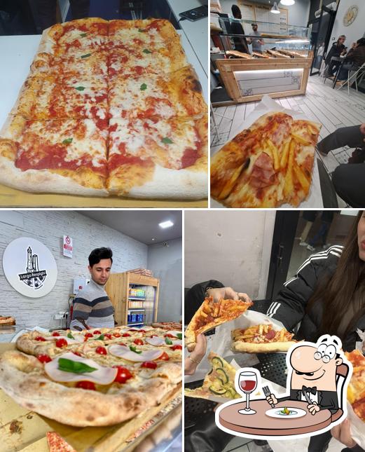Platti al Pizzeria Largo Respighi