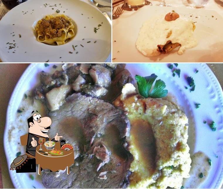 Polenta al Ristorante Agritur Malga Mortigola