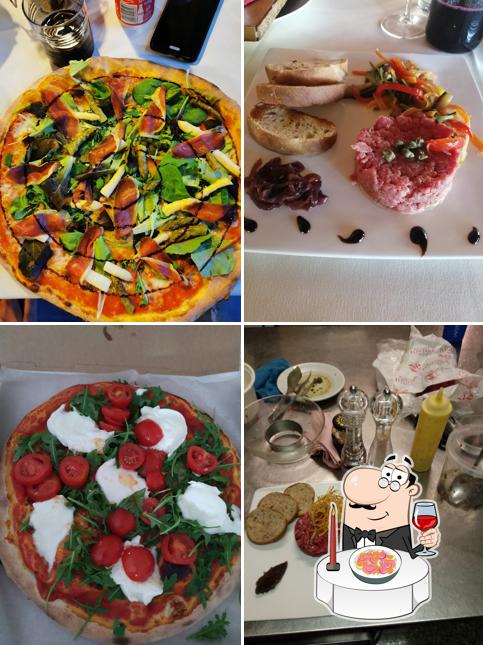 Tartare di tonno al Ai Capitei Trattoria Pizzeria Al Santuario