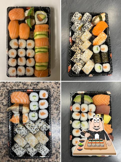 Prenditi le varie opzioni di sushi