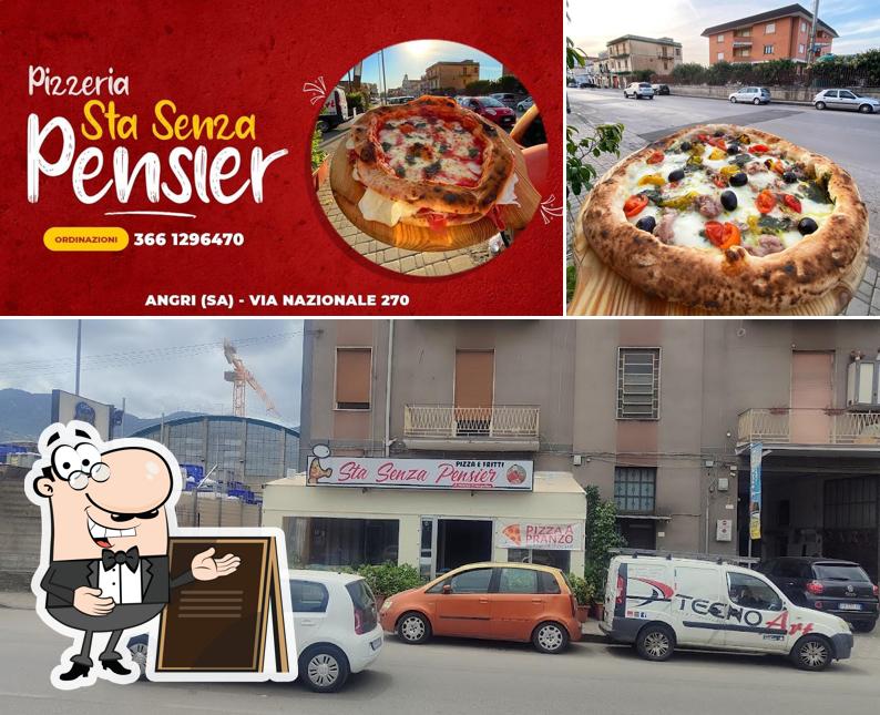 Gli esterni di Pizzeria Sta Senza Pensier