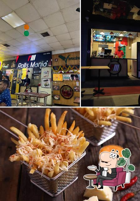 Among various things one can find interior and beverage at Rolls Mania (Hinjewadi Phase 3)