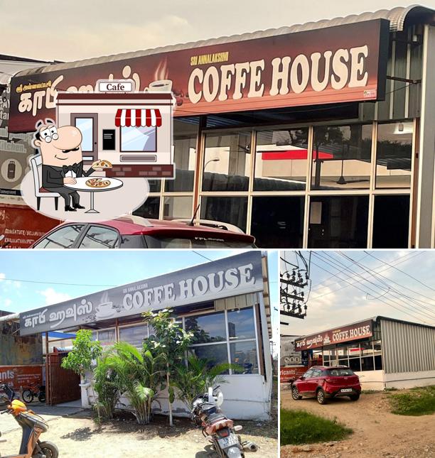 Check out how Sri Annalaksmi Coffee House looks outside