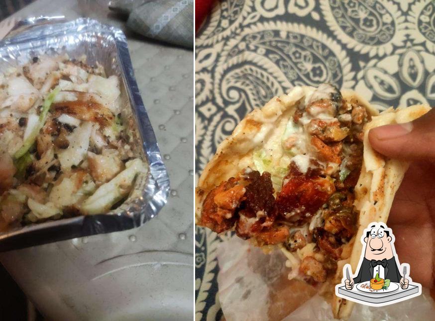 Food at Shawarma Junction