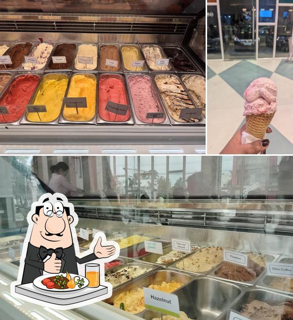 Food at Stellar Gelato & Cafe