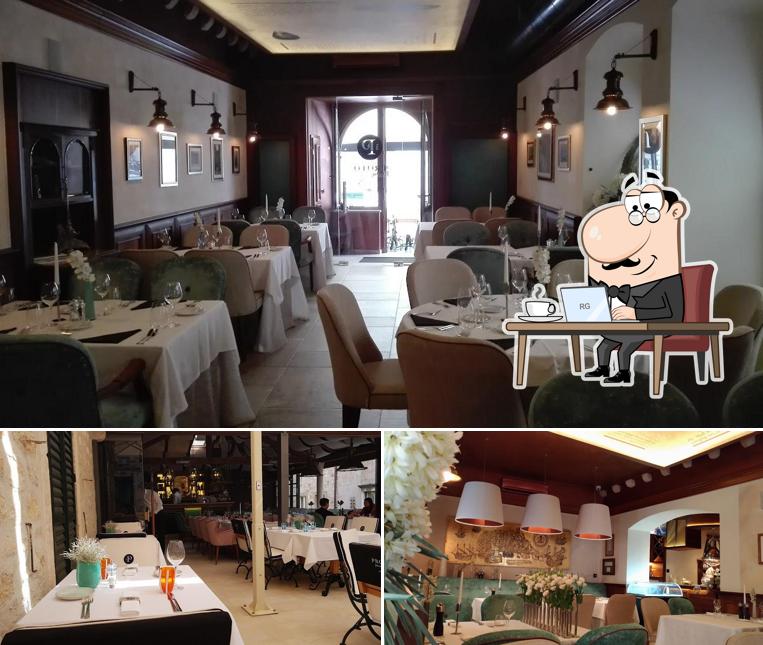 Dai un'occhiata agli interni di Fish Restaurant Proto