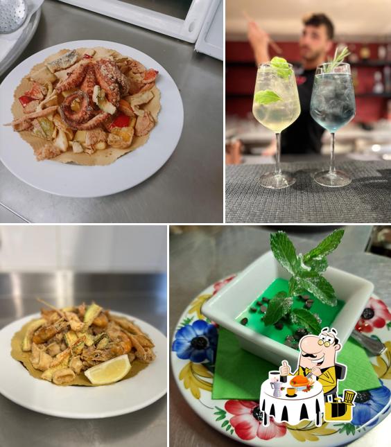 Cibo al Il polpo ubriaco