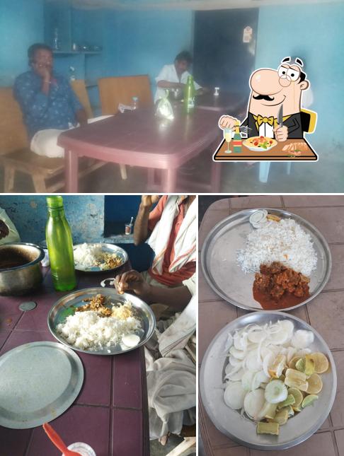 Among different things one can find food and dining table at Ankapur Shiva Balaji Restaurant Order Mess Meals