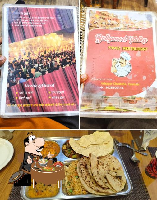 Food at Bollywood Tadka Restaurant