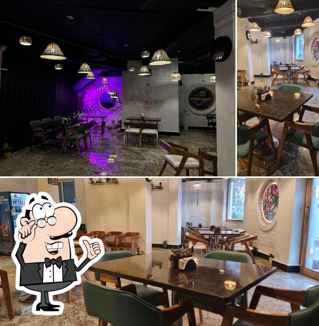 The interior of Feel Of Goa Family Restaurant