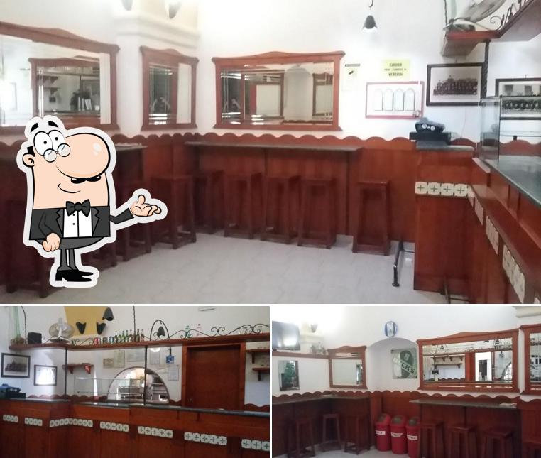 Gli interni di La Vecchia Locanda