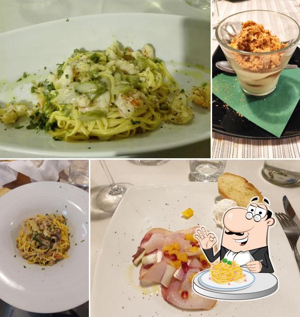 Spaghetti alla carbonara al Osteria Ultima Spiaggia