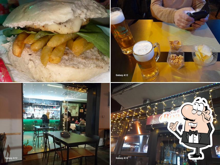 La immagine della interni e cibo di PUB ON THE ROAD
