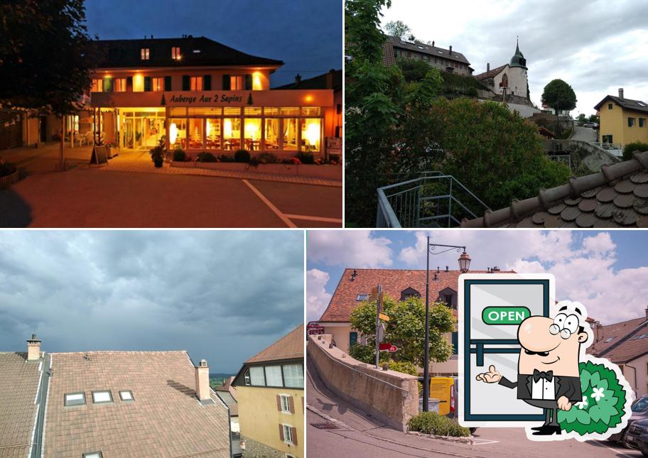 Guarda gli esterni di Auberge aux 2 sapins