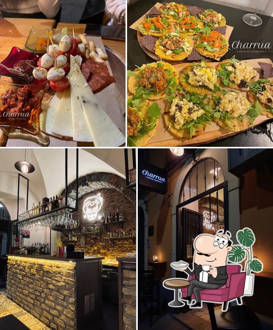 Gli interni di Charrua - Mexican Fusion Bar di Via Costarelli 16