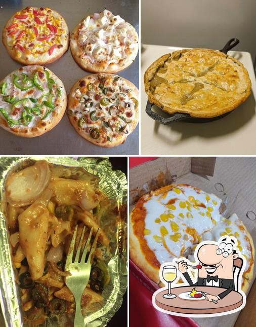 Food at Romnik Pizza