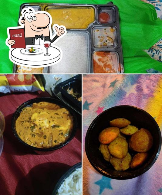 The photo of food and interior at Jiva Veg