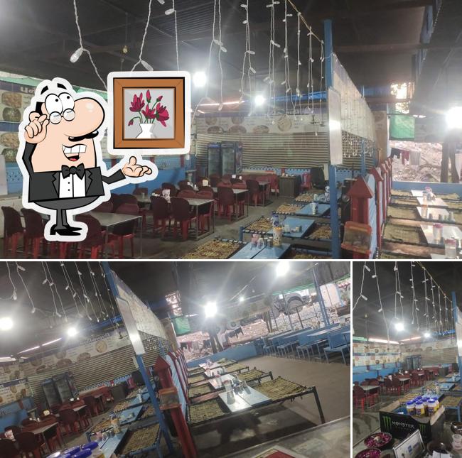 The interior of New Kismat Kathiyawadi Loj
