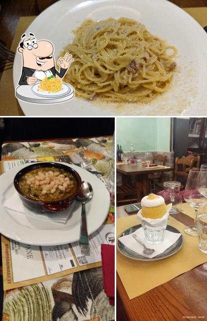 Spaghetti alla carbonara al Pizzeria Ristorante Jimmy